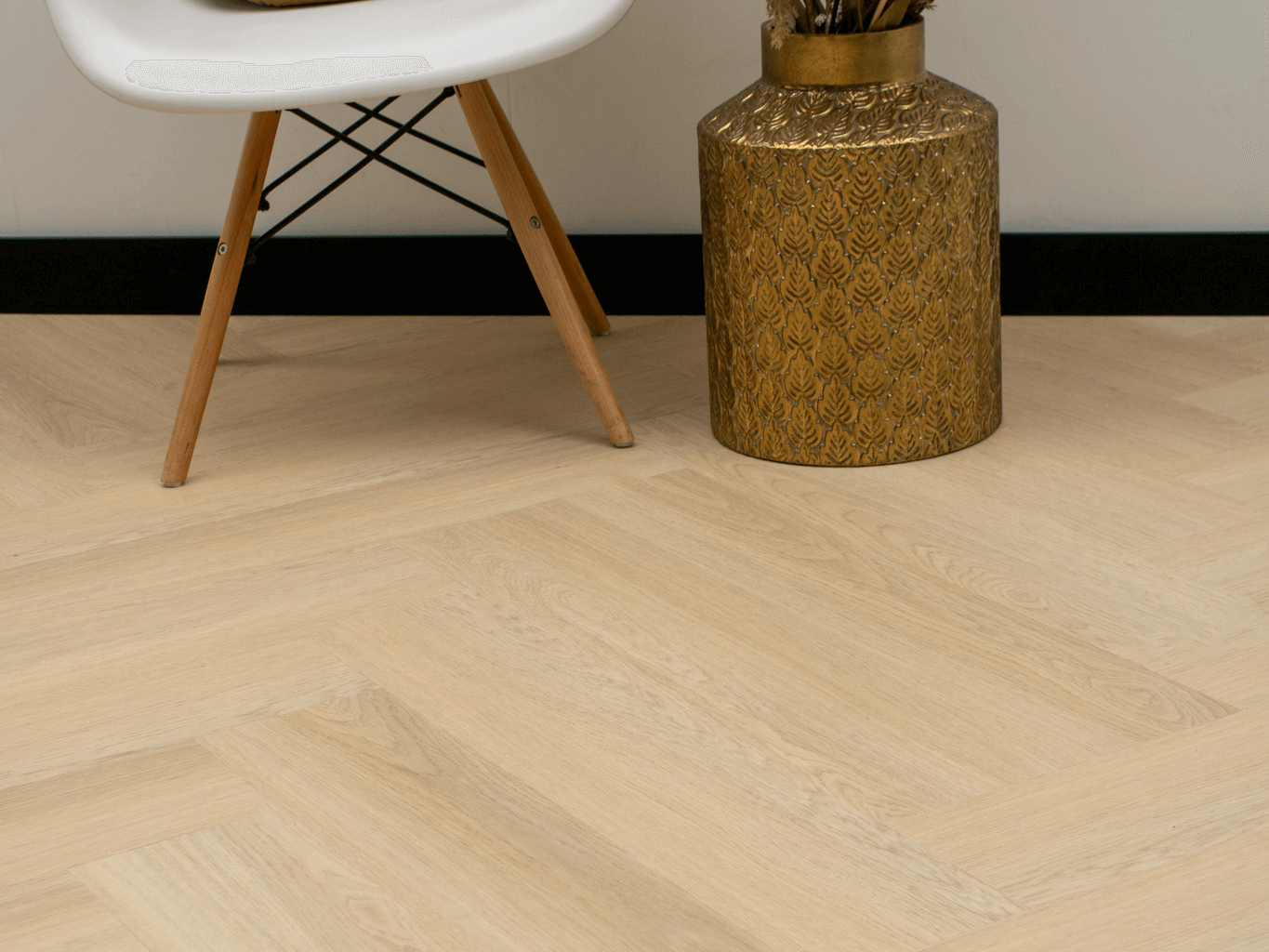 Tiber Visgraat Plak PVC vloer - detailfoto 1