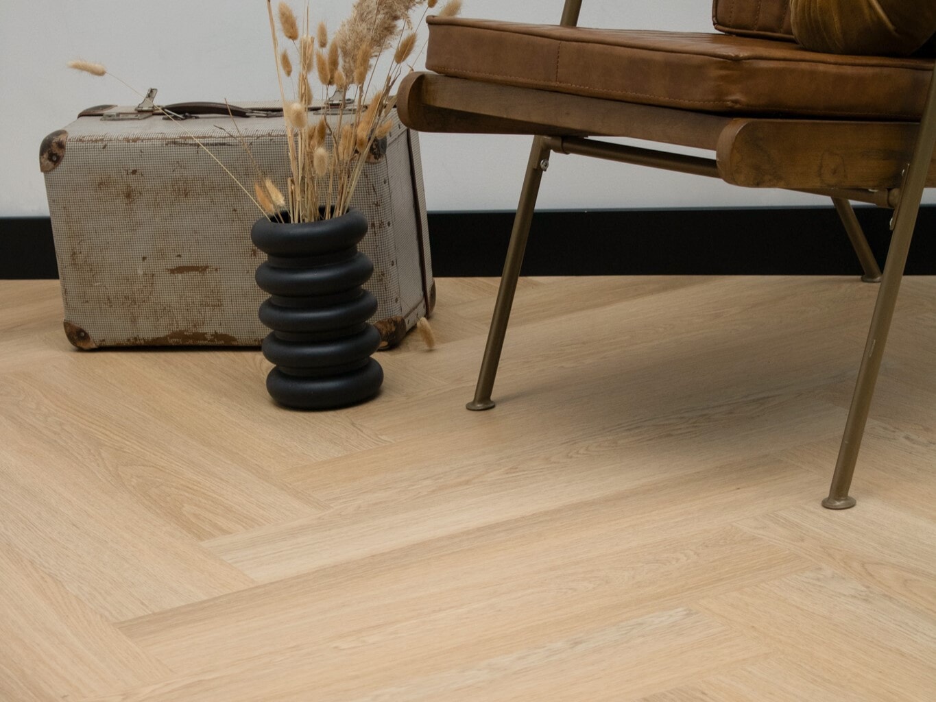 Mississippi Visgraat Klik PVC vloer - detailfoto 1